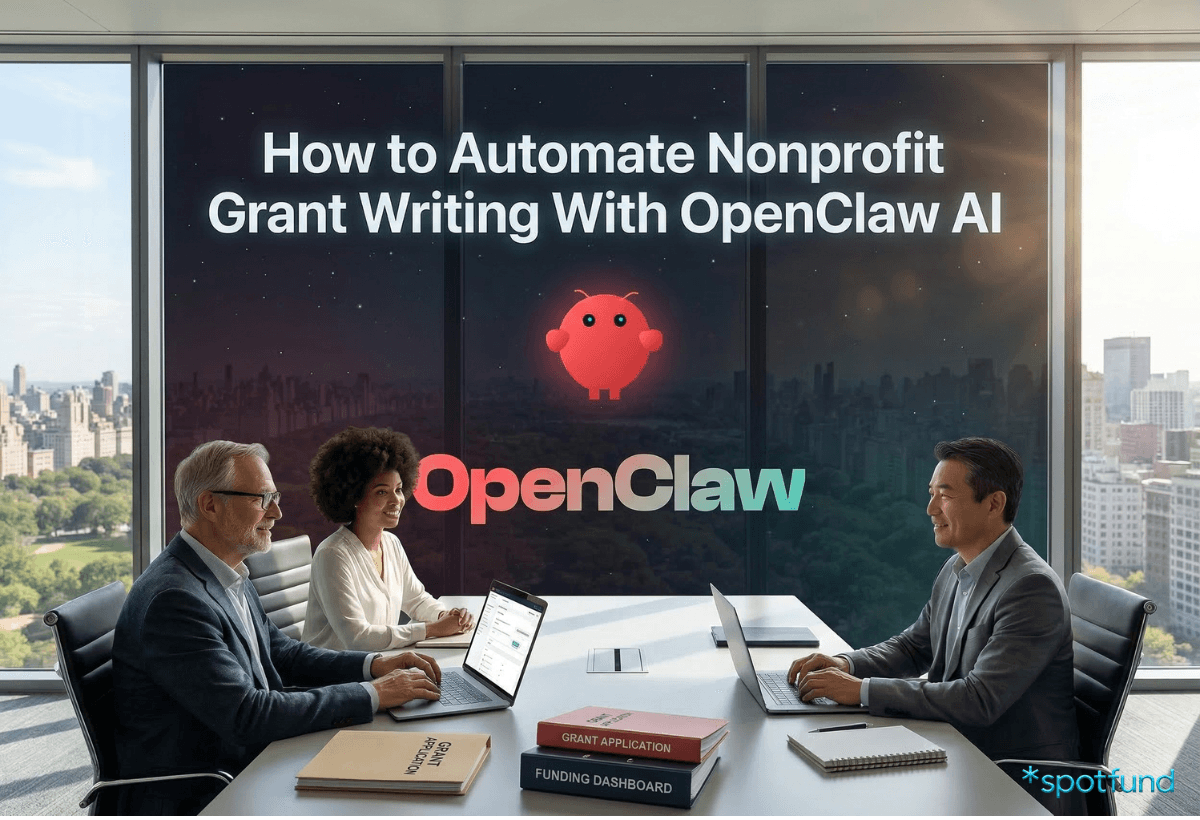 How to Automate Nonprofit Grant Writing With OpenClaw AI