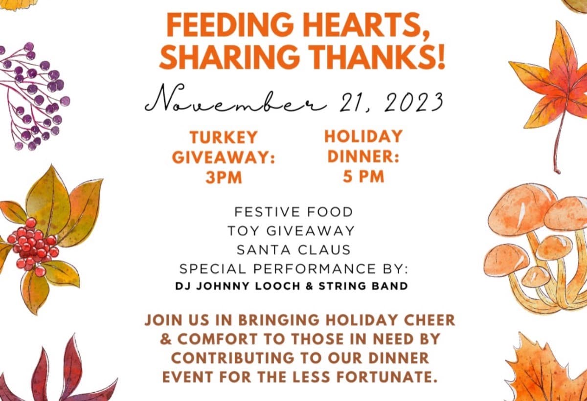 Feeding Hearts Sharing Thanks