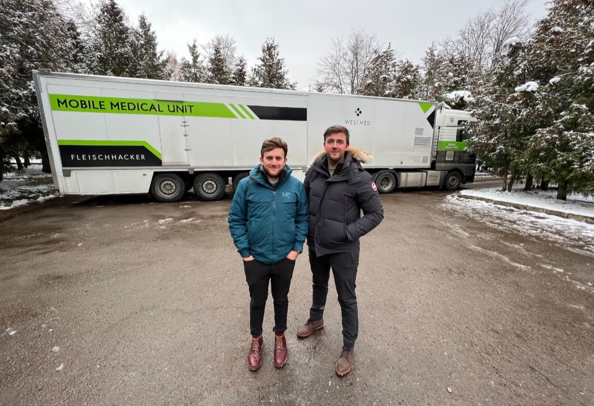 Mark And Dillon In Ukraine